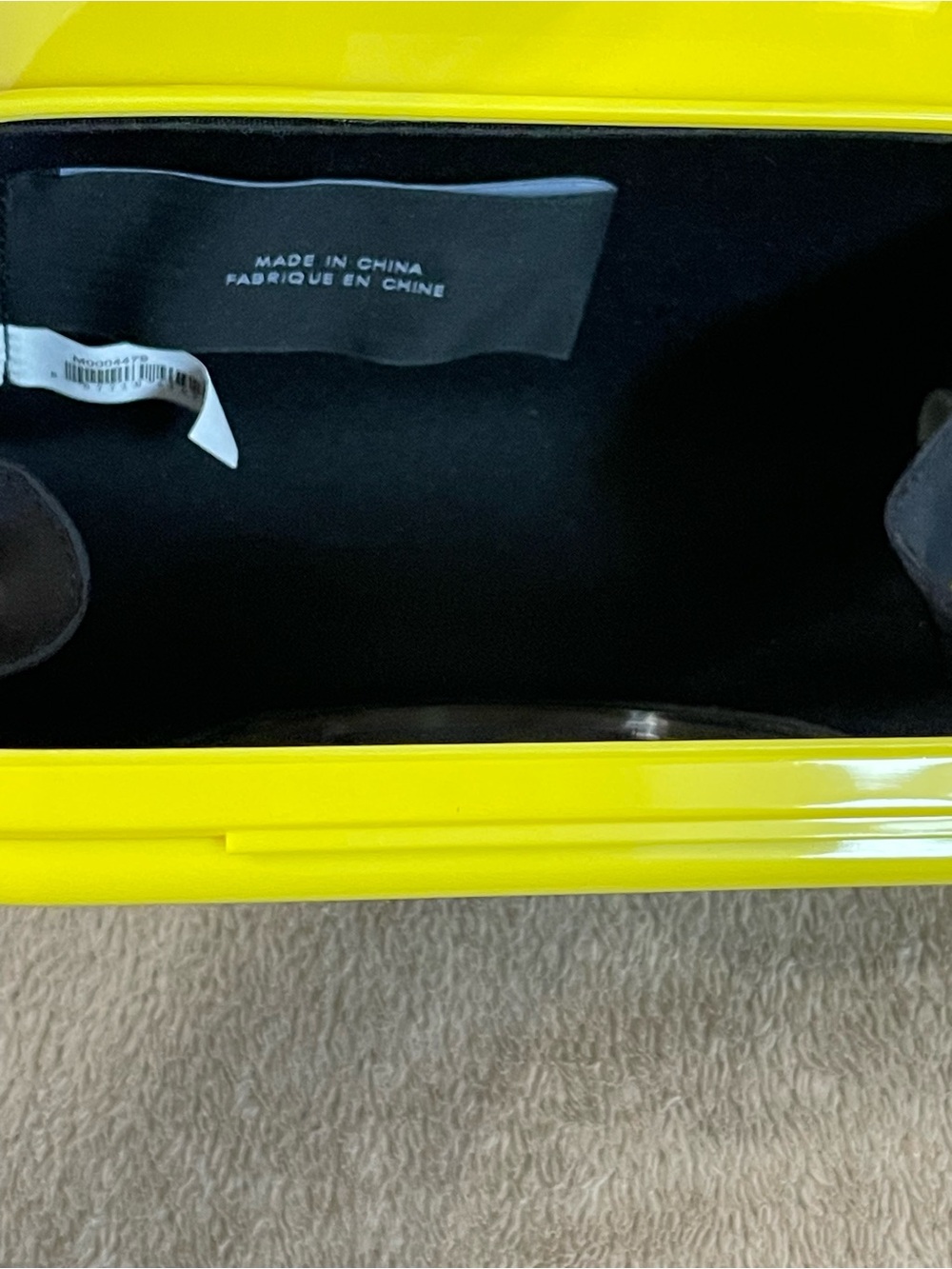 Marc by Marc Jacobs Yellow Crossbody Cassette Bag with Black Strap - Picture 9 of 12